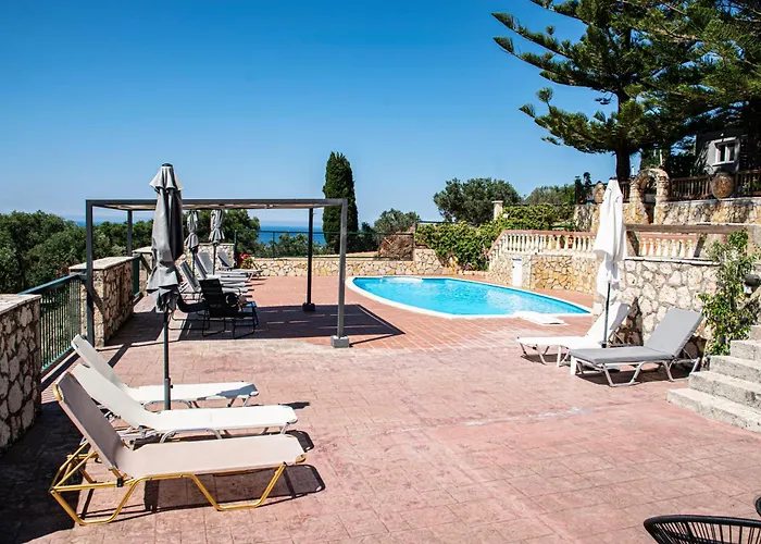 Kefalonian 360° Sunrise Apartment Kaligata